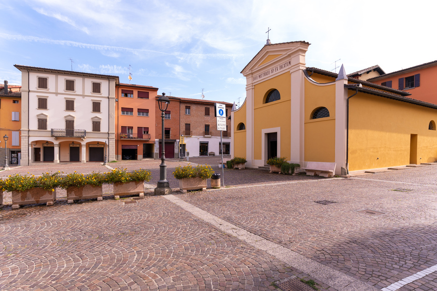 Vista laterale chiesa