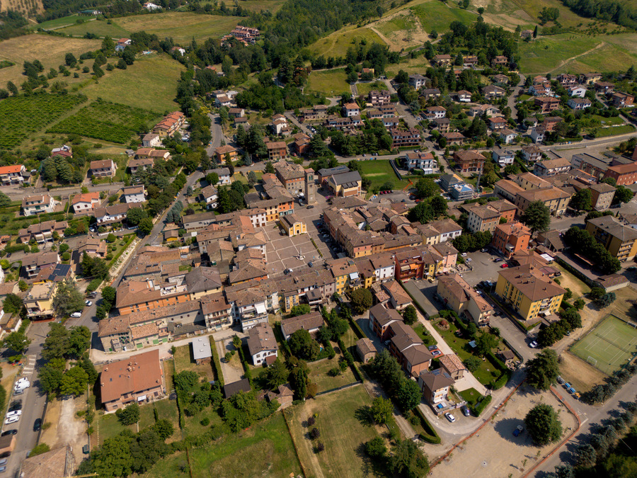 Savigno visto dall'alto